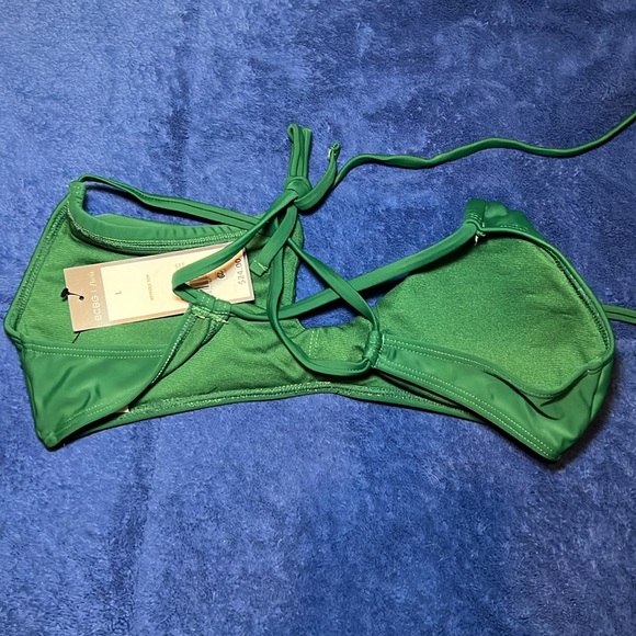 NWT BCBG Paris Green Bikini Swimsuit - Large - Picture 8 of 8